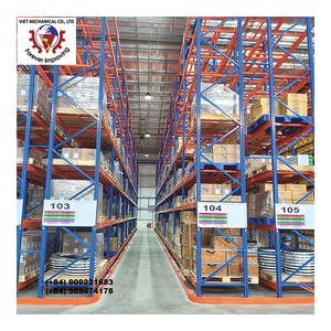 Nhiệm vụ nặng nề thép Kho Giá công nghiệp Pallet lưu trữ kệ kho kim loại Hệ thống kệ nặng boltless kệ - Product Image 6