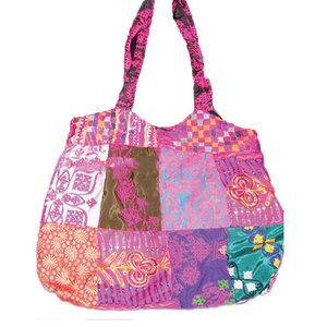 Bolsos de Mano Étnicos Vintage con Bordado y Patchwork para Mujer, Bolsos de Hombro Hechos a Mano de Estilo Bohemio, Diseño Artístico Retro - Product Image 3
