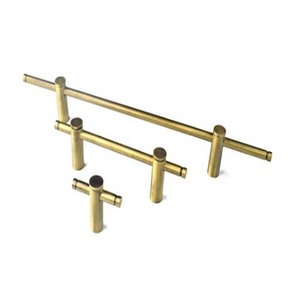 Tirador Minimalista de Latón para Muebles, Tirador Metálico Duradero para Cajones, Herrajes para Muebles de Cocina, Tirador para Barra de Bar, Tirador para Puerta - Product Image 4