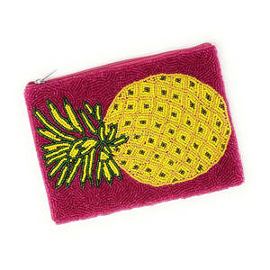 Bolso de mano de moda con cuentas de cristal y pedrería para la novia, recuerdo de fiesta nupcial, monedero con cremallera de cuentas pequeñas, accesorios de boda personalizados - Product Image 5