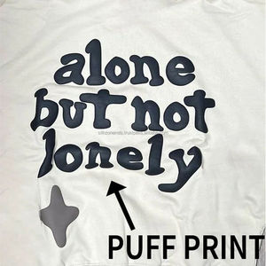 Nueva tendencia Puff impreso camisetas para hombres personalizado fábrica moda OEM Streetwear por SilkZone - Product Image 6