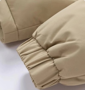 Chaqueta de invierno para hombre, con capucha, diseño de bloques de color, transpirable, cierre de cremallera, ajuste holgado, gruesa, cálida, informal, para exterior - Product Image 6