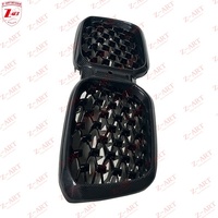 Grille avant en fibre de carbone sèche Z-ART 2019+ pour BMW X3 X4 G01 G02, grille avant ABS avec cadre en carbone sec pour X3M X4M F97 F98