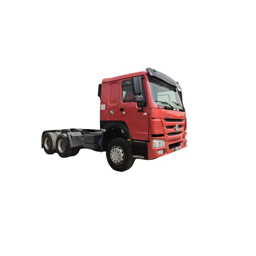 HOWO SinoTruck 6x4 Euro2 2016 Used Truck Head 10wheels of Low Price Low Mileage 375 HP sinotruk