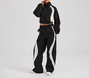 Conjunto de Chaqueta y Pantalones Deportivos Personalizados con Capucha, Sublimados, de Secado Rápido y Transpirables para Jóvenes y Adultos, Ropa Deportiva para Actividades al Aire Libre - Product Image 3