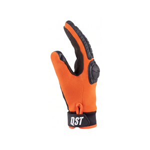 Gants de cyclisme VTT à doigts complets, paume texturée pour une meilleure adhérence, dos en maille respirante, poignet élastique, logo personnalisé, OEM, ODM, marque privée, vente en gros - Product Image 4