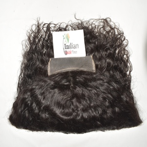 Perruque en cheveux humains indiens Remy vierges, avec closure 7*7, frontale en dentelle, 22 pouces, bonnet respirant, bandeau, double trame, ondulée, vente en gros - Product Image 5