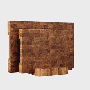 Nouvelle planche à découper en bois d'acacia réversible et épaisse - Product Image 3