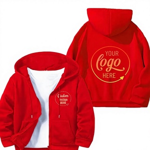 Custom Women's Casual Winter Hoodie Your Design Elegant Hooded Sweatshirt Versatile Drawstring Kangaroo Pocket <b>Zip</b>-Front 100% - Product Image 1