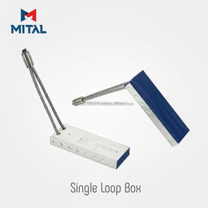 architectural masonry tie <b>box</b> for vertical panel stabilizer links and cold <b>rolled</b> structural steel boxes for concrete panels - Product Image 3