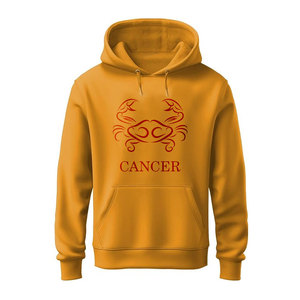 Sudadera con Capucha Unisex Color Lavanda, Tejido de Algodón, Corte Regular, Bolsillo Frontal, Diseño de León Estampado, Ropa Casual de Otoño - Product Image 4