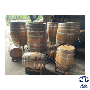 Baril en bois de chêne vintage, très demandé, pour stockage de vins et spiritueux de qualité alimentaire, 100L 200L 300L 500L - Product Image 1