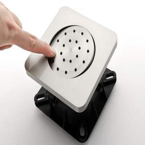 Système de douche au design confortable avec pommeau de douche, douchette à main, barre coulissante, jets latéraux, bras de douche, tuyau, robinet, levier de commande pour salle de bain - Product Image 4