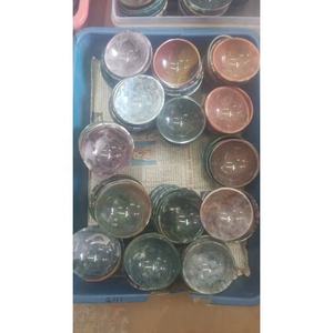 Vente en gros Fait à la Main Mélange Agate Bol de Pierres Précieuses Pierres Naturelles Cristal Artisanat Reiki Roches Minéraux Accessoires de Cuisine - Product Image 3