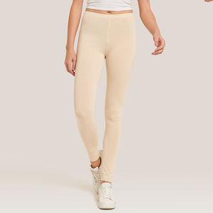 Leggings de sport de luxe tricotés à taille haute pour femmes, avec élasticité et extensibilité, effet push-up fessier - Product Image 1