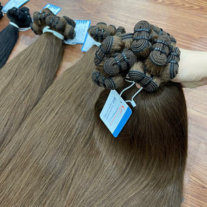 Fournisseur de Cheveux Naturels : Mèches de Cheveux Naturels Lisses Double Drawn, Plusieurs Couleurs, Couleur Piano - Product Image 1