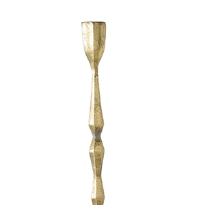Candelabros Figurales Dorados de Latón, Decoración para el Hogar, Diseño Metálico Duradero - Product Image 2