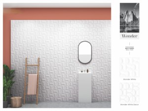 กระเบื้องบุผนังเซรามิกขนาด 300x300 มม. - ซีรีส์ DUSK และ WONDER ป้องกันการลื่น - Product Image 3
