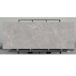 Baldosa de Porcelana de Gran Formato, Color Gris Lujoso, Aspecto Mármol, Baldosa de Cerámica de Gran Tamaño para Pared y Suelo - Product Image 4