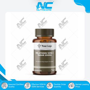 Compléments de santé à base de plantes de haute qualité : Mélatonine 10mg + Tagar 250mg en comprimés – Favorise la relaxation et le soulagement du stress – Marque privée - Product Image 3