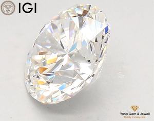 Diamante Cultivado en Laboratorio con Certificación IGI, 3.55 Quilates, Corte Redondo, Claridad VVS2, Color D, CVD, para Joyería Solitario - Product Image 6