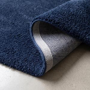 Alfombra de Lana Azul Marino Lisa, Hecha a Mano, Antideslizante, con Textura Suave, para Sala de Estar, Dormitorio, Alfombra Moderna Minimalista - Product Image 6