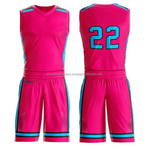 Uniformes de basket-ball respirants sur mesure, grandes tailles, impression par sublimation, options de logo, vêtements de sport élégants unisexes 100% polyester - Product Image 6