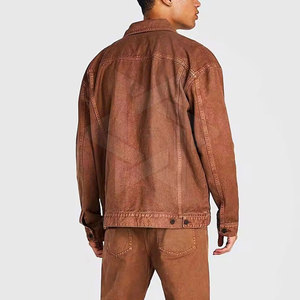 Stylish <b>Men</b> <b>Jeans</b> <b>Jacket</b> Washed Finish Outerwear Custom Design Wholesale Supplier Custom <b>Men</b> <b>Jeans</b> <b>Jacket</b> - Product Image 2