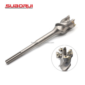 SUBORUI TCT четыре твердосплавных наконечника профессиональная SDS MAX электрическая полая буровая насадка для бетонной стены - Product Image 1
