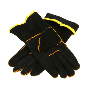 Gants de soudage en cuir durables, protection de sécurité, résistance à la chaleur, imperméables, antidérapants, sans silicone, sans poudre, personnalisables - Product Image 2