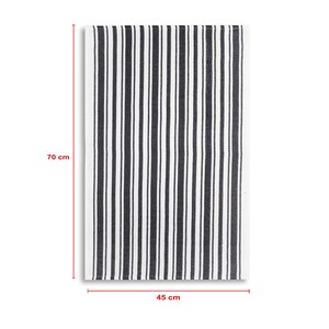 Serviette de cuisine à rayures très vendue, 100% coton OEM, super absorbante, pour usage en cuisine - Product Image 5