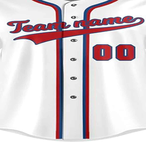 Full Button Baseball Jersey 100% Polyester Customize Fashionable Sublimation Breathable Baseball Jersey - Product Image 5