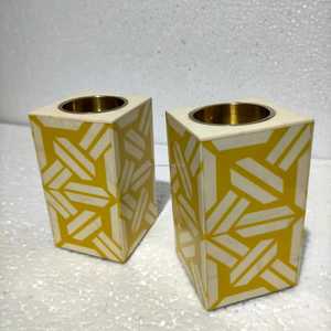 Support à Bakhoor Artisanal Haut de Gamme en MDF de Pin avec Incrustation de Os, 100% Naturel et Biologique, Écologique, Durable, Style Moderne et Antique, Personnalisé pour Encens - Product Image 3