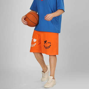 Pantalones Cortos Casuales para Hombre, Color Naranja Amarillo Sólido, con Cordón, para Verano, Playa, Secado Rápido, Transpirables - Product Image 4