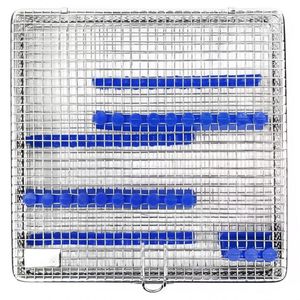 Compact Stainless Steel Sterilization Storage <b>Box</b> With Secure <b>Lock</b> And Perforated <b>Medical</b> Instrument Housing - Product Image 6