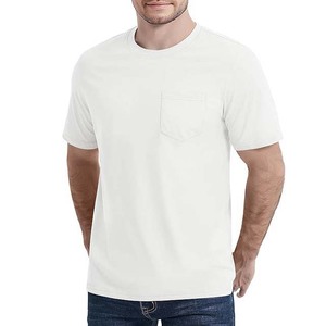 T-shirts d'été pour hommes, prix bas, vente en gros, best-sellers, coton polyester de haute qualité 220g, décontractés, unis, en vente - Product Image 6