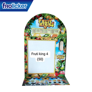 ชุดเกมอาร์เคดแบบหยอดเหรียญรุ่นใหม่ล่าสุด Fruit King 4 Mario Racing Crane Machine ตู้โลหะ ชิ้นส่วนพลาสติก อุปกรณ์บันเทิง ปลั๊กแบบ US - Product Image 1