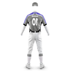 Design Your Own <b>Baseball</b> Uniform Custom Sets Multi Color Pockets Pant Button Design Jersey Vintage Team Player <b>Baseball</b> Uniform - Product Image 6