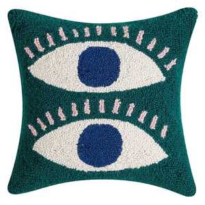 Tufted Geometric Cotton Throw <b>Pillow</b> Cover Handwoven Luxury Boho Decorative <b>Pillow</b> Removable Washable Design Indian Textiles - Product Image 5
