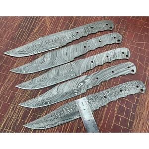 Juego de Cuchillos de Chef Jexmoo Personalizados Hechos a Mano con Hoja de Acero de Damasco y Funda de Cuero - Regalo para Chef - Product Image 4