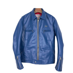 Veste en cuir véritable pour homme, style tendance avec fermeture éclair, prix abordable, coupe classique, épaisse, pour l'hiver, doublure en polyester 220g - Product Image 1