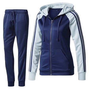 Ensemble de survêtement décontracté pour femmes grandes tailles, sublimé, 100% polyester, sweat à capuche zippé, pantalon de jogging, vêtements de sport, tenue de sport pour la salle de gym - Product Image 1