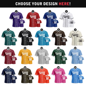 Maillot de baseball/softball brodé personnalisé, style boutonné, col en V pour homme, bretelles réglables, 100 % polyester, manches courtes - Product Image 3