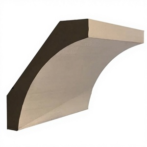 Moulures en bois massif de qualité supérieure, plinthes, moulures de couronne, décoration intérieure en bois moderne et écologique pour hôtel et villa - Product Image 1