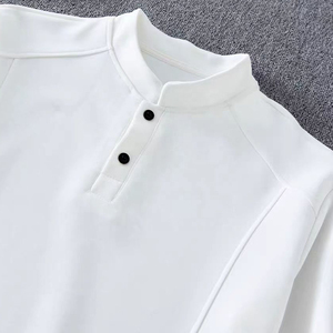 Custom High Stretch No Pilling Wrinkling Cotton Bamboo Solid Short Sleeve Casual Comfortable Slim Fit Men Golf for <b>Shirt</b> Daily - Product Image 2