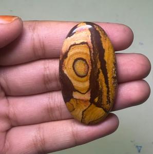 Cabujón de Jaspe Outback de Alta Calidad, 100% Natural, Corte Ovalado, Piedra Preciosa Suelta para Joyería, Venta al Por Mayor desde Jaipur - Product Image 3