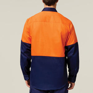 Camisas de Alta Visibilidad con Botones, Hechas con Tela Suave y Transpirable, Certificación CE, Secado Rápido, Impresión por Transferencia Térmica, Personalizables de Alta Calidad - Product Image 2