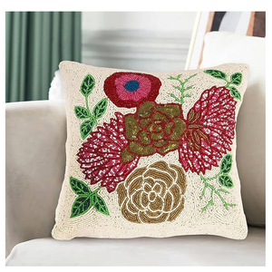 Top Selling Beaded Cushion Factory Direct Beaded Cushion Pillow <b>Cover</b> Perfect <b>For</b> <b>Sofa</b> Bed Lounge & Wholesale Decorative Cushion - Product Image 1