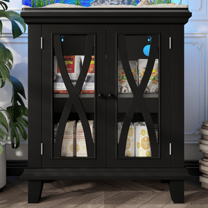 Soporte para Pecera de 20 Galones con Tomas de Corriente (4 AC, 2 USB), Mueble Decorativo para Acuario Estilo Rústico, Estantes Ajustables - Product Image 6