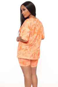 Conjunto de Verano para Mujer, Cómodo, Ligero, Tie Dye, Corte Holgado, Tela Suave, Secado Rápido y Transpirable - Product Image 4